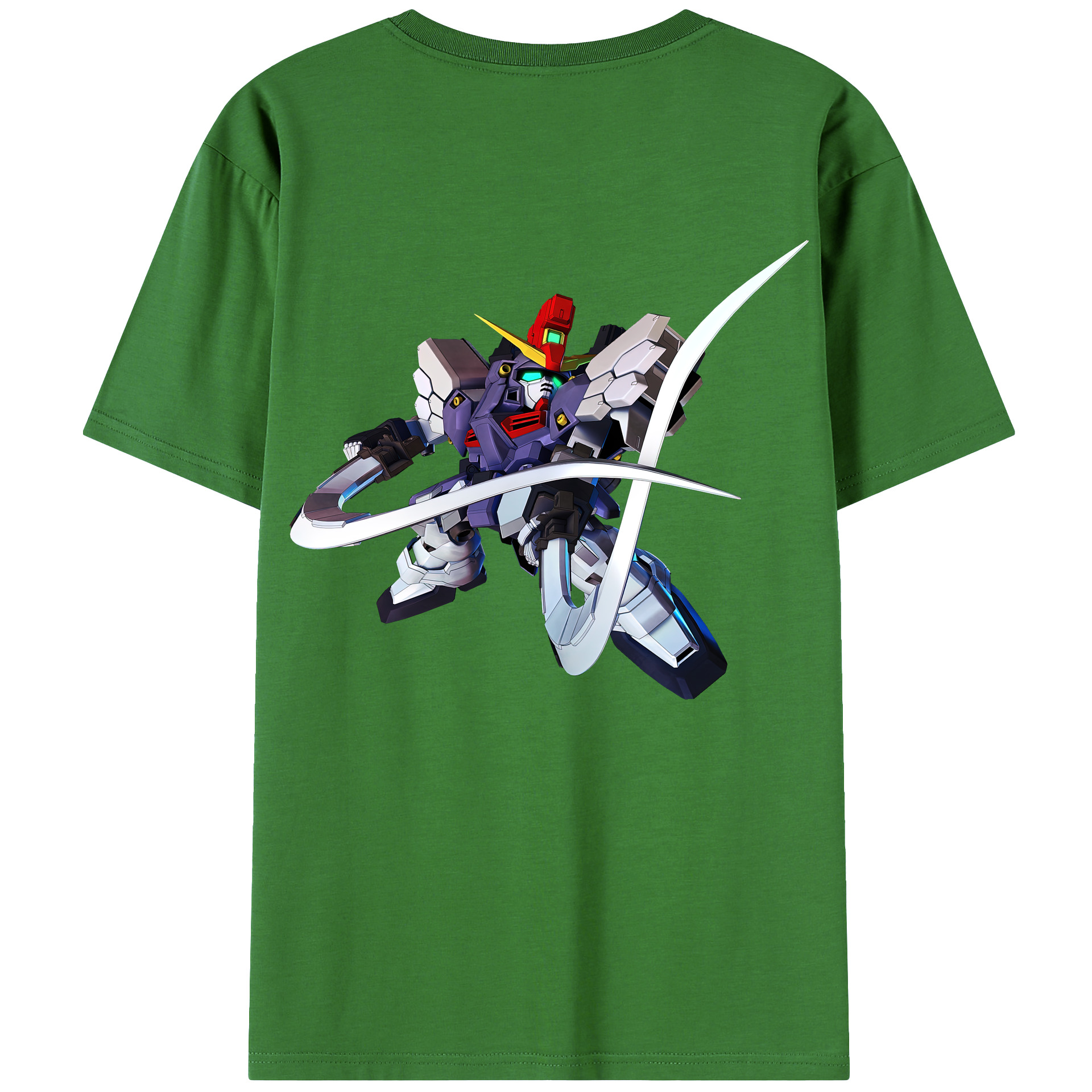 （画像用） 機動戦士ガンダム Mobile Suit Gundam レディース半袖Tシャツ(バックプリント)